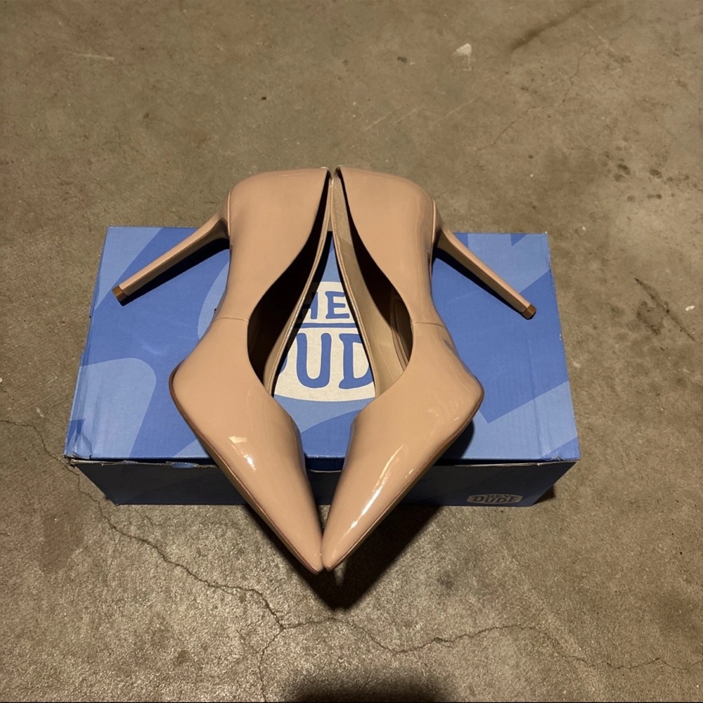 Aldo Stessy 2.0 Pillow Walk Heels Size 13 Nude - Picture 5 of 5